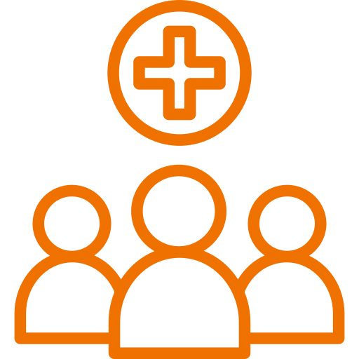Happy patients icon